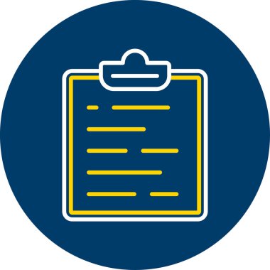 Belge. Web simgesi basit tasarım