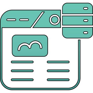 kitap simgesi vektör illüstrasyonu