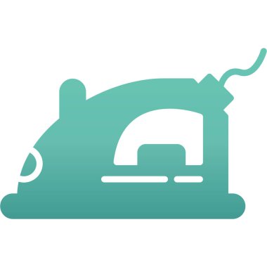 Modern b 'nin vektör illüstrasyonu dikiş ikonundan yoksun