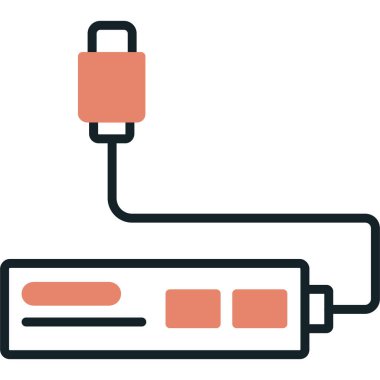 Pil. Web simgesi basit illüstrasyon