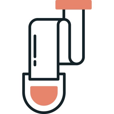 Modern b 'nin vektör illüstrasyonu eksik simgesi