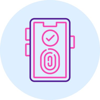 Pil. Web simgesi basit illüstrasyon