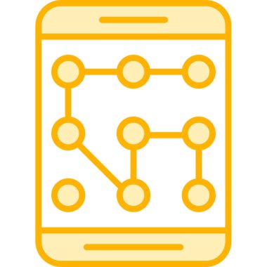 mobil uygulama simgesi vektör illüstrasyonu