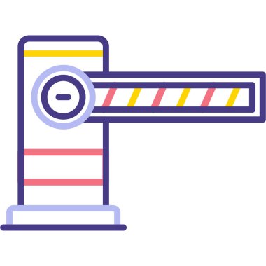 boya fırçası renk simgesi, basit vektör illüstrasyonu