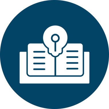 İş dünyası için web simgesi, fikrin vektör illüstrasyonu