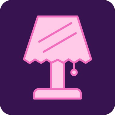 hafif lamba vektör simgesi