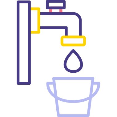 tap simgesi, vektör illüstrasyonu