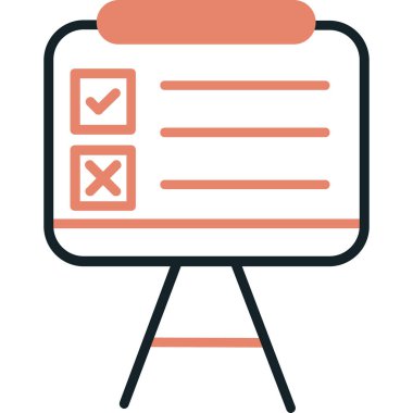 Sunuyu web simgesi, vektör çizim