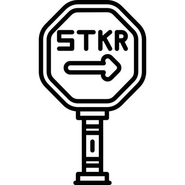 Trafik ışığı sinyal vektör illüstrasyonu