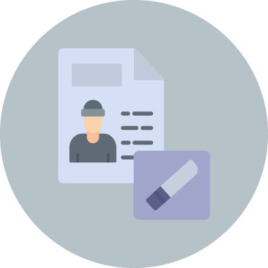 Modern simgenin vektör illüstrasyonu