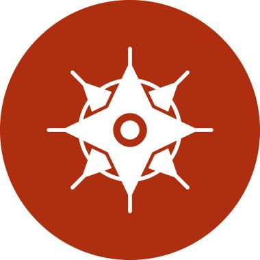 Pusula simgesi vektör resimlemesi