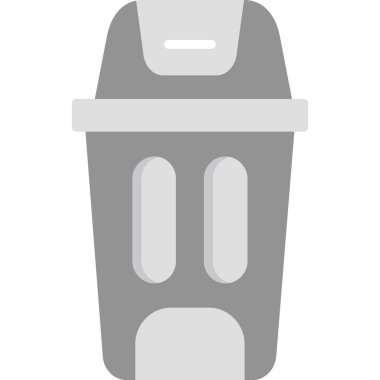 Çöp kutusu simgesi, basit biçim