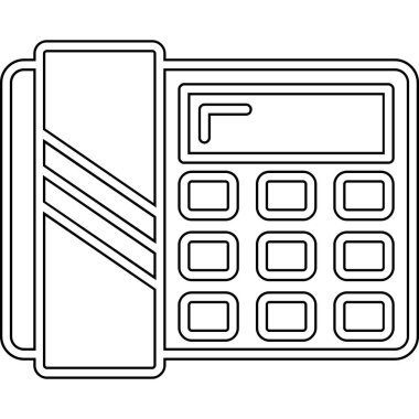 atm simge vektör illüstrasyonu