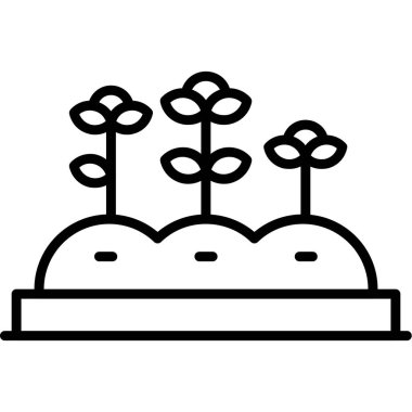 Çizgi film simgesinin vektör çizimi