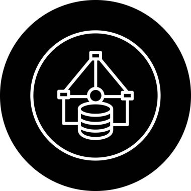 Gıda simgesinin vektör illüstrasyonu