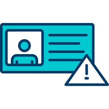 Hata simgesi vektör illüstrasyonu