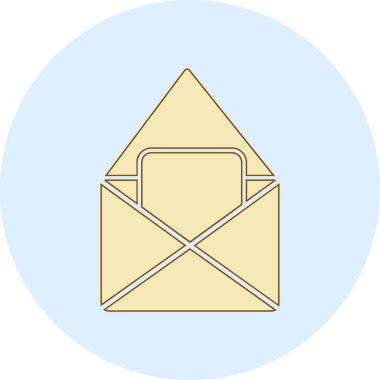 Zarfın vektör illüstrasyonu