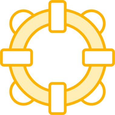 Modern simgenin vektör illüstrasyonu