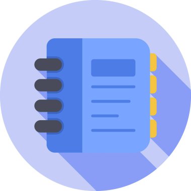 Düz biçimli kitap eğitimi ikonu