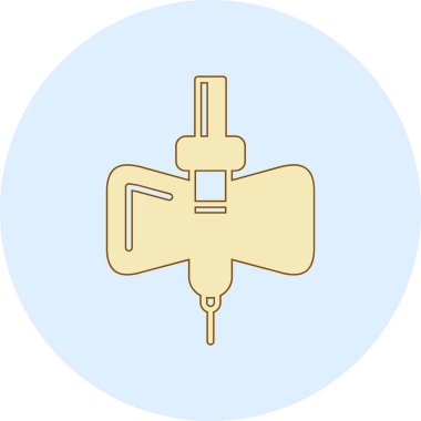 Modern b 'nin vektör illüstrasyonu eksik simgesi