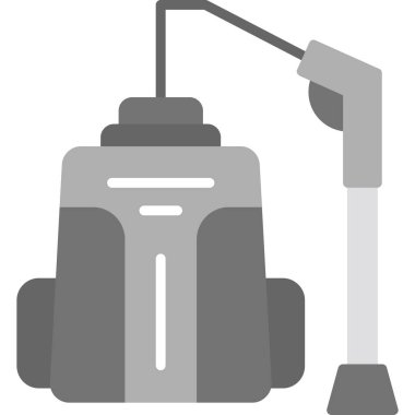 Temizleyici temizlik simgesi katı biçiminde