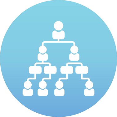 ağ simgesi. Bu düz yuvarlak sembol yumuşak renkler kullanır ve beyaz arkaplanda izole edilir.