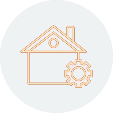 Bir simgenin vektör illüstrasyonu