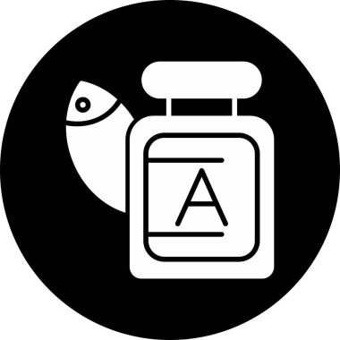 Bir torba simgesinin vektör illüstrasyonu