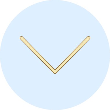 Saat. Web simgesi basit illüstrasyon