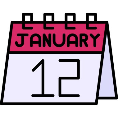 21 Ocak - Takvim simgesi