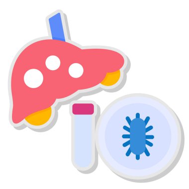 bakteri hastalığı simgesi