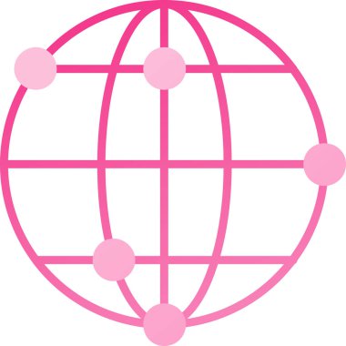 Toprak. Web simgesi basit illüstrasyon