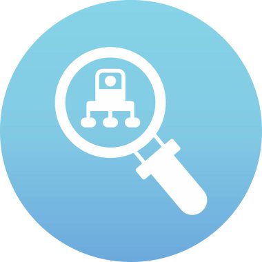 seo modern simgesinin vektör illüstrasyonu