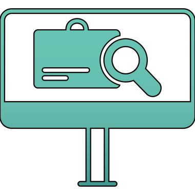 büyüteç ve takvim simgesi, özet biçimi