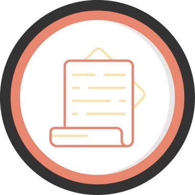 düz tasarım dosya vektör illüstrasyonu