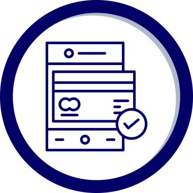 Web simgesi vektör illüstrasyonu