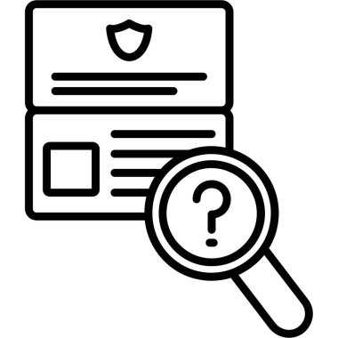 Ara. Web simgesi basit illüstrasyon