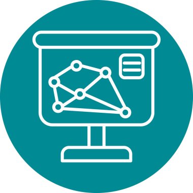 seo modern simgesinin vektör illüstrasyonu