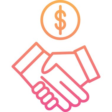 el sıkışma vektör çizim