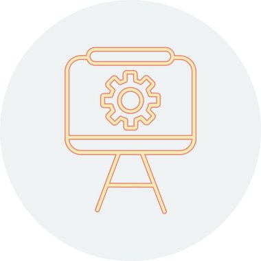 seo modern simgesinin vektör illüstrasyonu