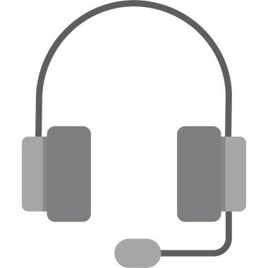 Kulaklık vektör glif simgesi