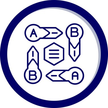 seo modern simgesinin vektör illüstrasyonu