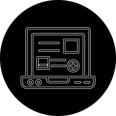 Modern b 'nin vektör illüstrasyonu eksik simgesi