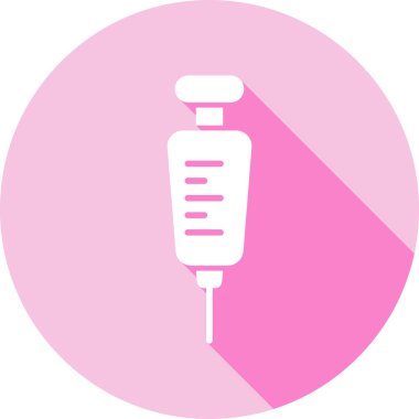 Bir şırınganın vektör çizimi