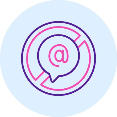 Modern bir simge tasarımının vektör illüstrasyonu