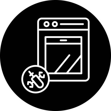 Gıda simgesinin vektör illüstrasyonu