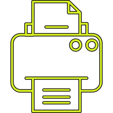 Bir çizgi film kamerasının vektör illüstrasyonu