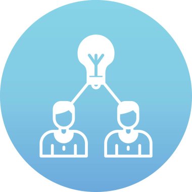 İş ve finans simgesinin vektör illüstrasyonu