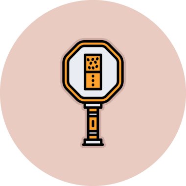 Pusula. Web simgesi basit illüstrasyon