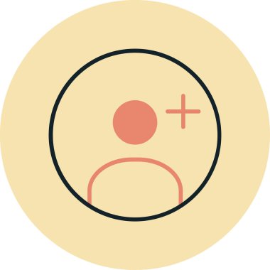 Modern simgenin vektör illüstrasyonu